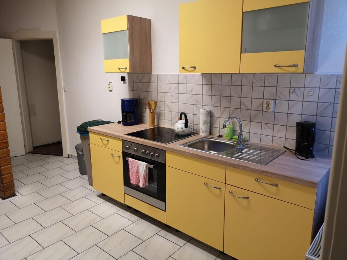Pension Zur Gartenstadt Wittenberg Buitenkant foto