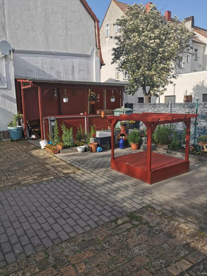 Pension Zur Gartenstadt Wittenberg Buitenkant foto